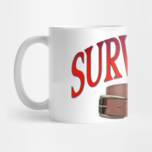 Belt Spanking Survivor Mug